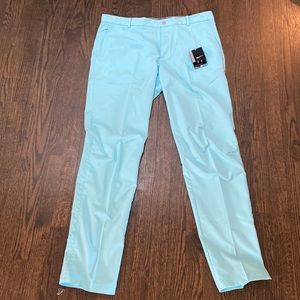 Nike golf pants Dri fit in baby blue. NWT never worn